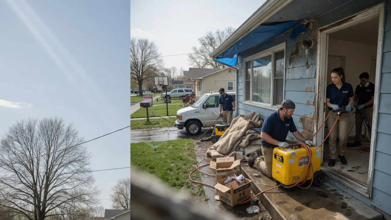 Basement Flood Cleanup in Holliday, TX near me